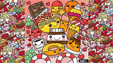 Cartoon Food Wallpapers - Wallpaper Cave