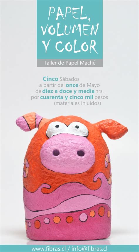 Este sábado 11 comienza PAPEL, VOLUMEN Y COLOR, Taller de Papel Maché | Felt craft projects ...