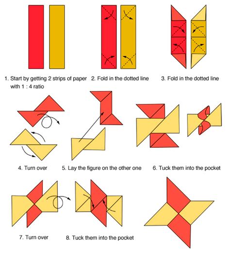 Shuriken origami