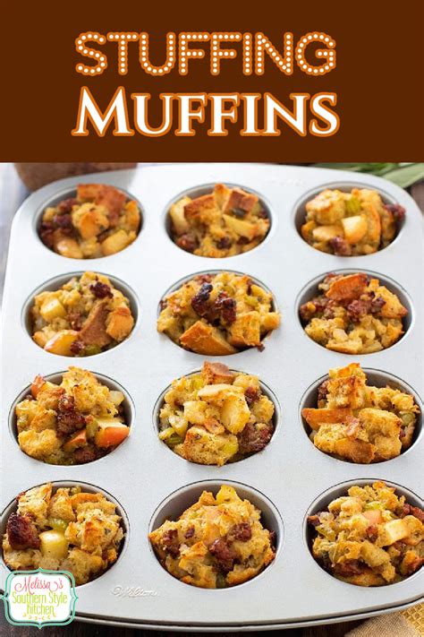 Stuffing Muffins - melissassouthernstylekitchen.com