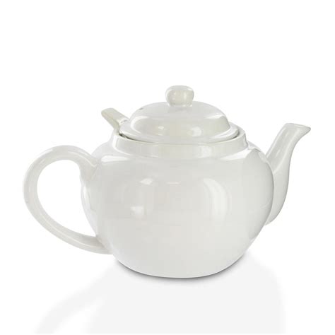 Amsterdam 2 Cup Infuser Teapot - White