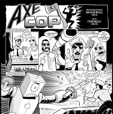 Comic: Axe Cop