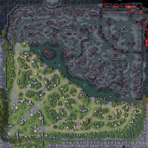 Dota 2 7.23 Pull and Stack timings - Map changes | Esports Tales