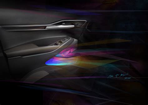 Kia’s New Small SUV Interior Surfaces In Official Sketches | Carscoops