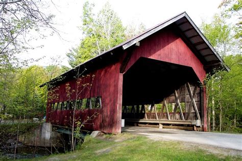 Covered Bridge, Stowe, Vermont | Vermont, Covered bridges, House styles