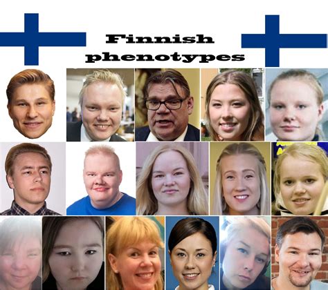 Finnish Facial Features