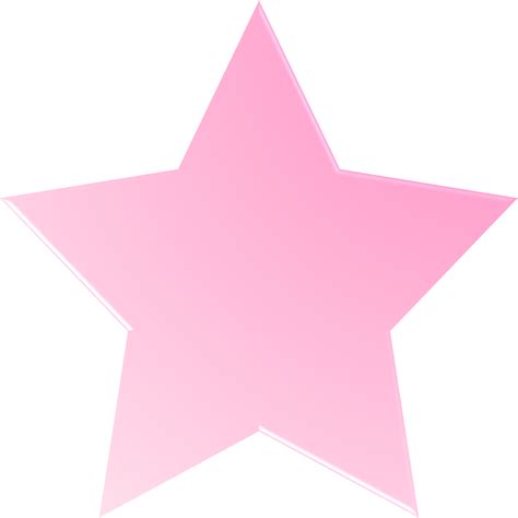 Pink Gradient Star, Gradient Star Button 10974728 PNG