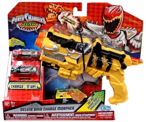 Power Rangers Dino Super Charge Deluxe Dino Charge Morpher Roleplay Toy ...