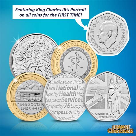 First 2023 King Charles Coins - Change Checker