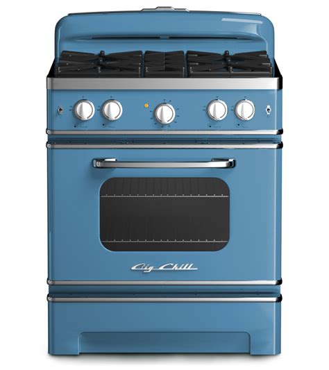 Big Chill Appliances in Shades of Light Blue