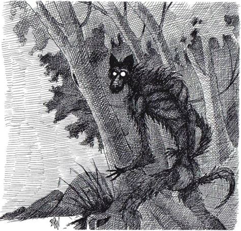 Nalusa falaya- Choctaw myth: a shadow creature that resembled a man ...