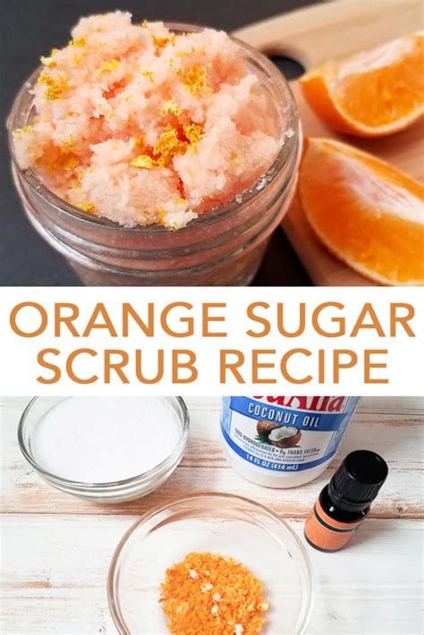 Orange Sugar Scrub Recipe for Gift Giving - Angie Holden The Country ...