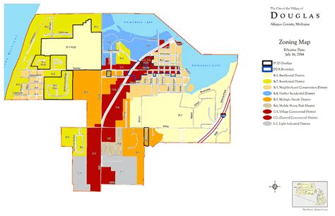 ZoningMap - The City of the Village of Douglas