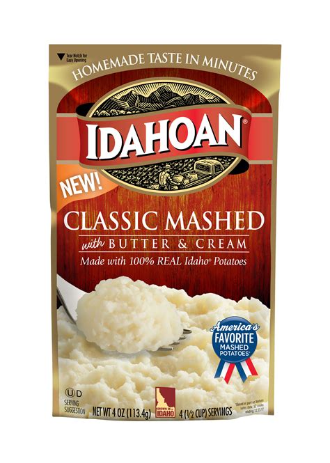 Idahoan Foods Idahoan Classic Mashed Potatoes 4oz - Walmart.com ...