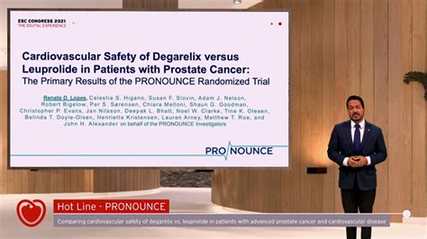 PRONOUNCE: No Difference in CVD Risks With Degarelix and Leuprolide for Prostate Cancer | tctmd.com