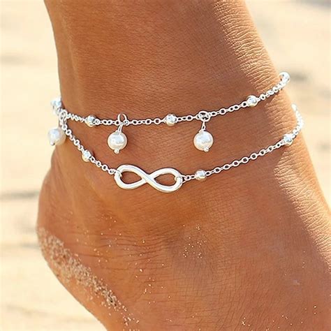 Bracelet de cheville infini - L'ATELIER TRENDY