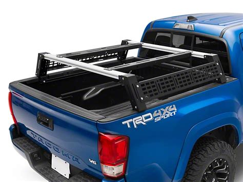 Cali Raised LED Tacoma Overland Bed Rack System; Mid Height TT6250 (05 ...