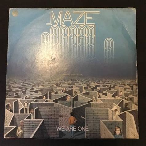 Soul & Funk - Maze Featuring Frankie Beverly - We Are One (LP) Vinyl Record (6th Album) was ...