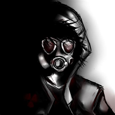 Gas mask Dude by Janespear on DeviantArt