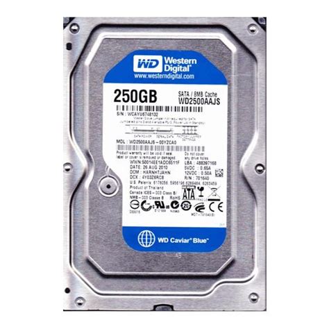 HDD 250GB - Various Brands in UK