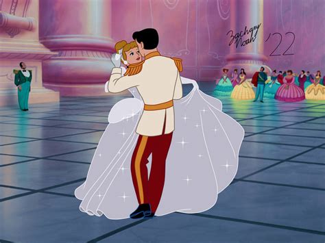 Cinderella and Prince Charming Dancing at the Ball by ZacharyNoah92 on ...