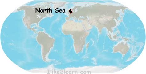 North Sea Map