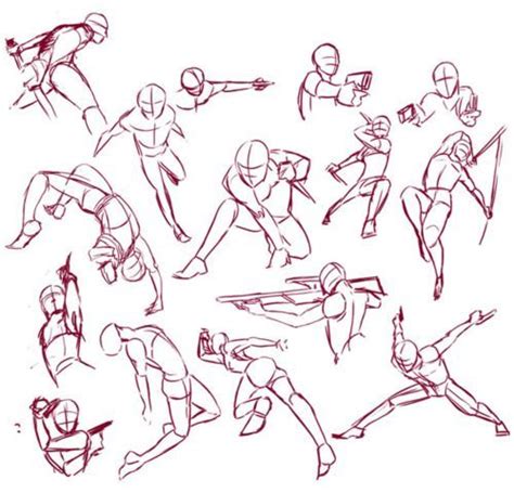 Fighting Anime Anatomy Poses - bmp-now