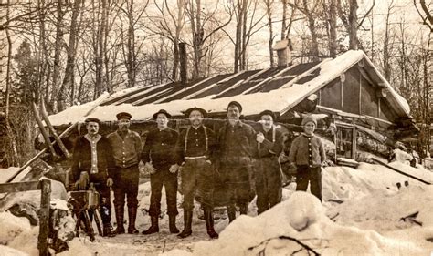 Historical Logging Camps - Images of Upper Peninsula Logging - Michigan - Mikel B. Classen On ...