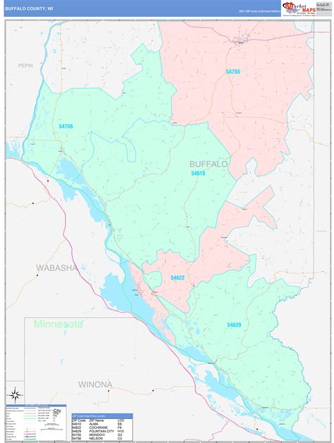 Buffalo County Map