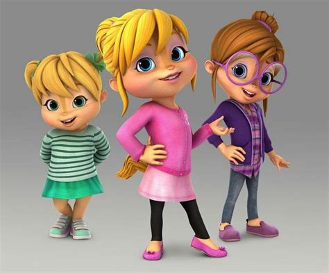 The Chipettes | The chipettes, Alvin and the chipmunks, Chipmunks