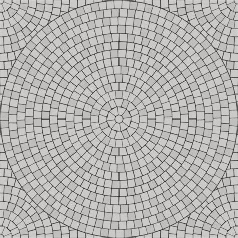 SWTEXTURE - free architectural textures: Circular pattern - concrete pavers