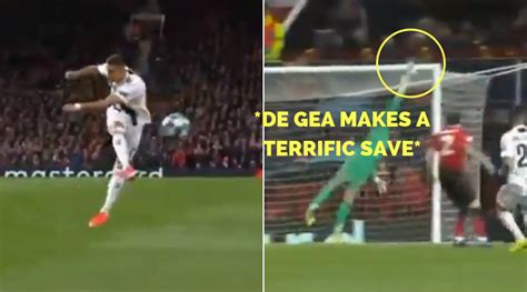 De Gea's save vs Juventus: Dave denies Ronaldo his goal at Old Trafford ...