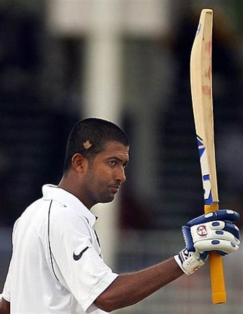 Wasim Jaffer acknowledges his maiden double-ton | ESPNcricinfo.com