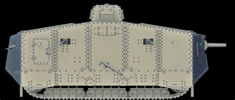 A7V model for 3D printing! : r/tanks