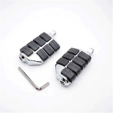 Motorcycle CNC Aluminum Male Mount Footpegs Foot Pegs Foot Rests For ...