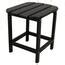 POLYWOOD South Beach Black Plastic Patio Adirondack Chair SBA15BL - The ...