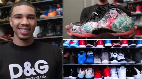 Jayson Tatum's Rare Sneaker Collection | Collected | GQ Sports - YouTube