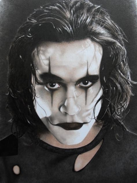 The Crow Makeup Brandon Lee - Mugeek Vidalondon