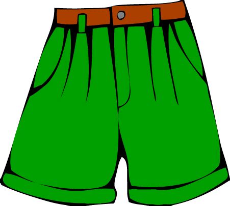 green shorts clipart - Clip Art Library