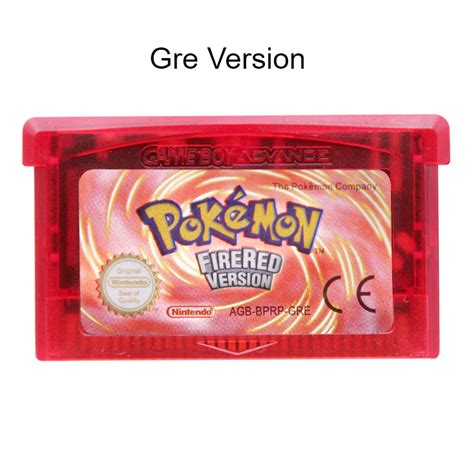 Pokémon Fire Red Gameboy Advance GBA GER Version 16bit ( Tested & Works ...