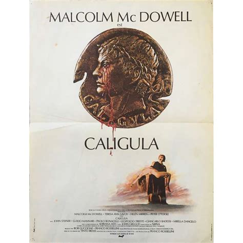 CALIGULA Movie Poster 15x21 in.