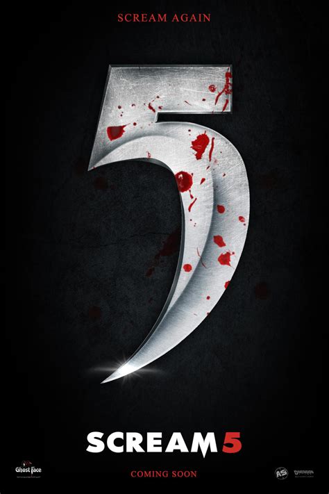 'Scream 5' teaser poster by AndrewSS7 on DeviantArt