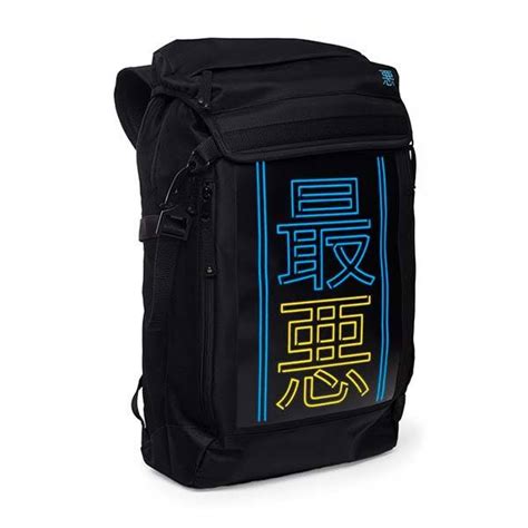 Cyberpunk 17 "The Worst" EL Backpack | Gadgetsin