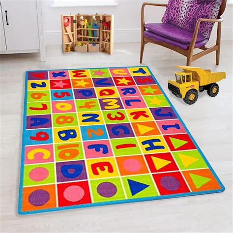 ABC Puzzle Letters and Numbers Kids Educational play mat For School/Classroom / Kids Room ...