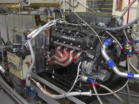 Dyno Testing at David Appleby Engineering, 4.3 Aston Martin V8 - RS fabrications