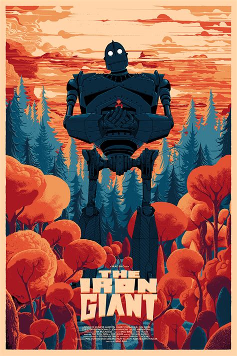 The Iron Giant by Kilian Eng - Home of the Alternative Movie Poster -AMP-