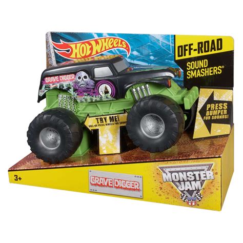 Hot Wheels Monster Jam Smash Sounds Truck Assortment - Walmart.com