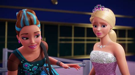 Princess Courtney going to Camp - Screencaps - Barbie in Rock N' Royals ...