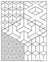 20 Geometric Coloring Pages Free PDF Printables  Worksheets Library sketch template