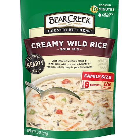 Creamy Wild Rice Soup Mix - Bear Creek